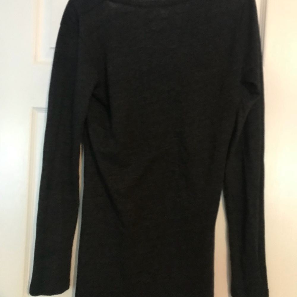 Jacksonville Jaguars Dark Gray Long Sleeve Game Shirt (Sz Large) - Picture 2 of 2
